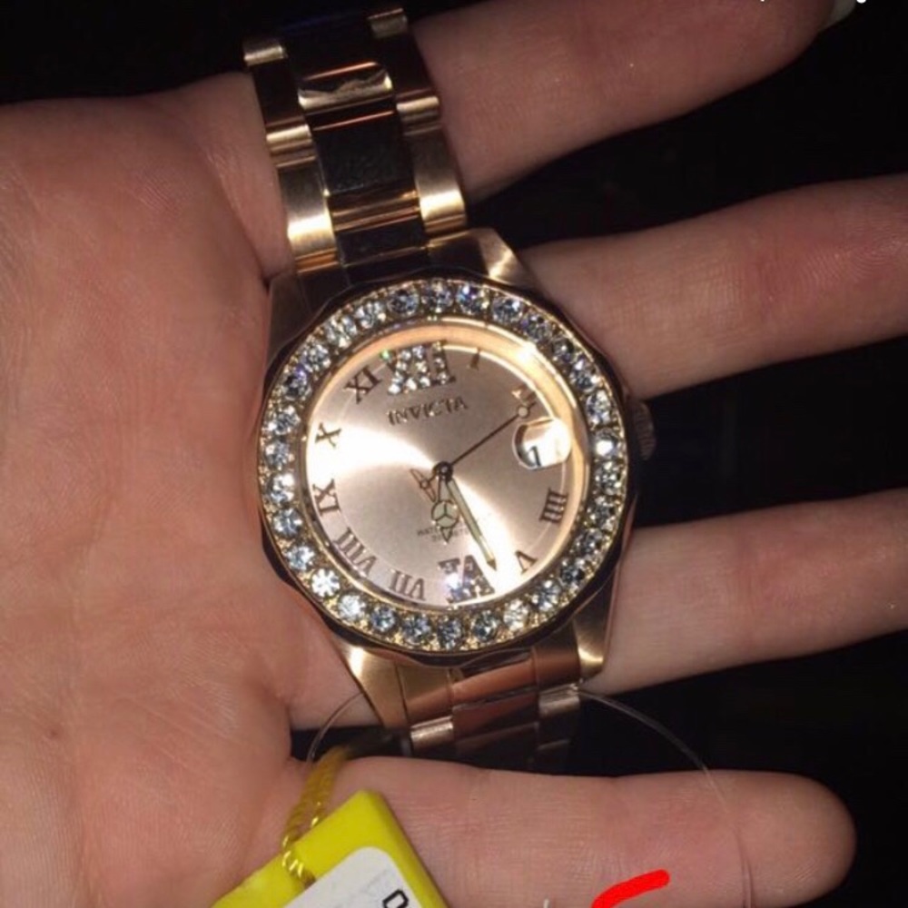 Rose Gold Invicta watch